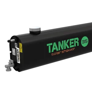 TANKER SOLAR SHOWER - VERTICAL VEHICLE-MOUNTED PRESSURIZED WATER TANK 35L