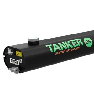 TANKER SOLAR SHOWER - HORIZONTAL VEHICLE-MOUNTED PRESSURIZED WATER TANK 35L