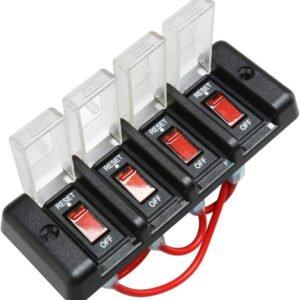 AOR Marine Grade Switch Panel - 4 x switches
